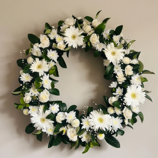 Pure Peace Wreath